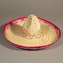 473 - Adult Straw Sombrero