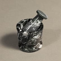 5821 - Onyx Mortar & Pestle Black Small
