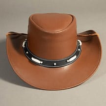 8682 - Leather Hat Camel