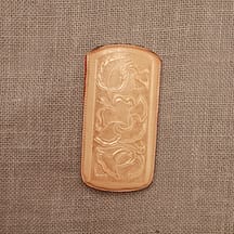 790 - Leather Glass Case with Clip