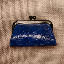 796 - Leather Coin Purse with Snap