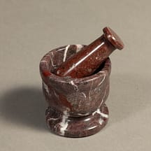 5823 - Onyx Mortar and Pestle Red Small