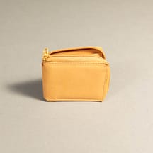 7223 - Bifold Zipper Wallet Tan