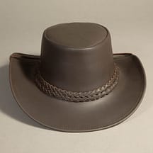 8631 - Leather Hat Brown