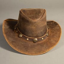 8742 - Leather Hat Camel
