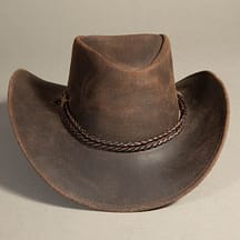 8771 - Leather Hat Brown