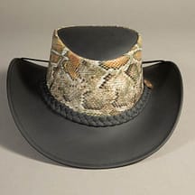 8788 - Leather Hat Gold