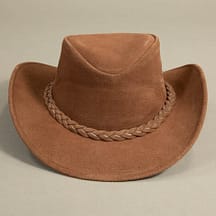 8852 - Leather Hat, Camel