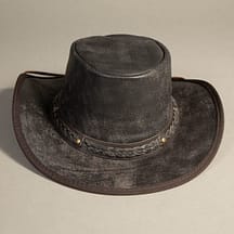 8871 - Leather Hat Brown