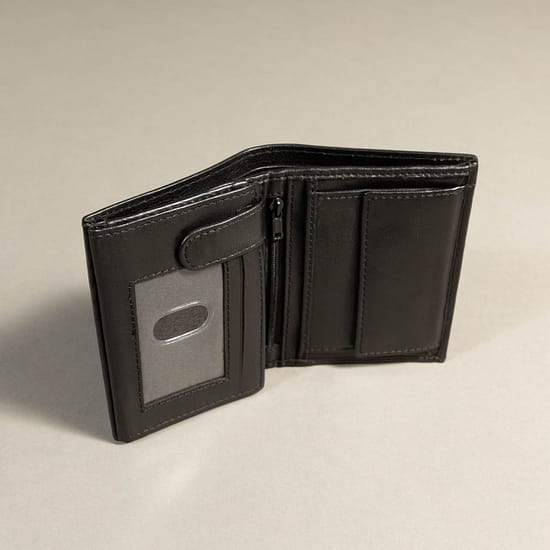 7301 - Bifold Wallet Black - Image 2