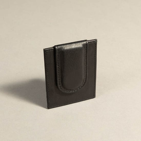 7591 - Money Clip Wallet Black