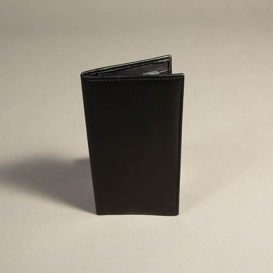 7621 - Checkbook Holder Wallet Black