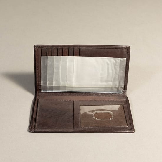 7662 - Checkbook Holder Brown - Image 2