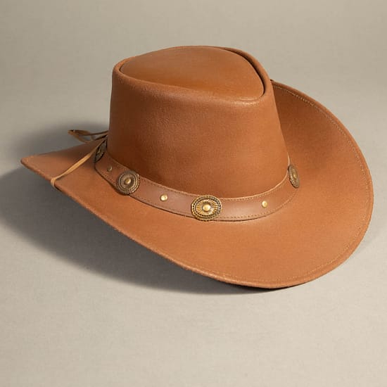 8882 - Leather Hat Camel - Image 2