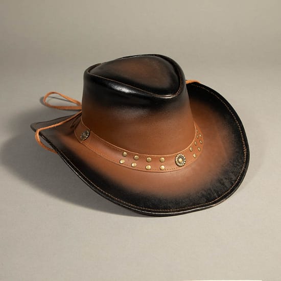 8972 - Leather Hat Camel - Image 2