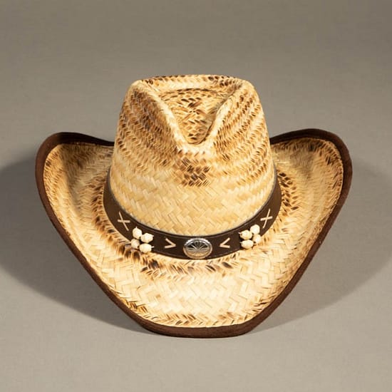 475 - Western Hat With Conchos