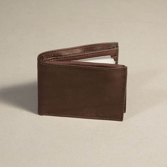 7082 - Bifold Wallet Brown