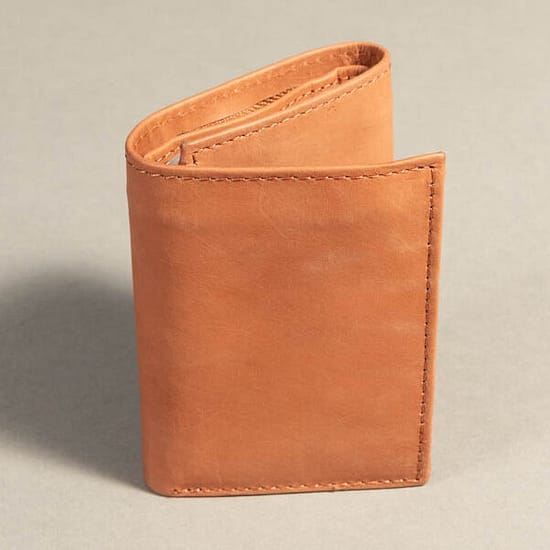 7384 - Trifold Wallet Light Brown
