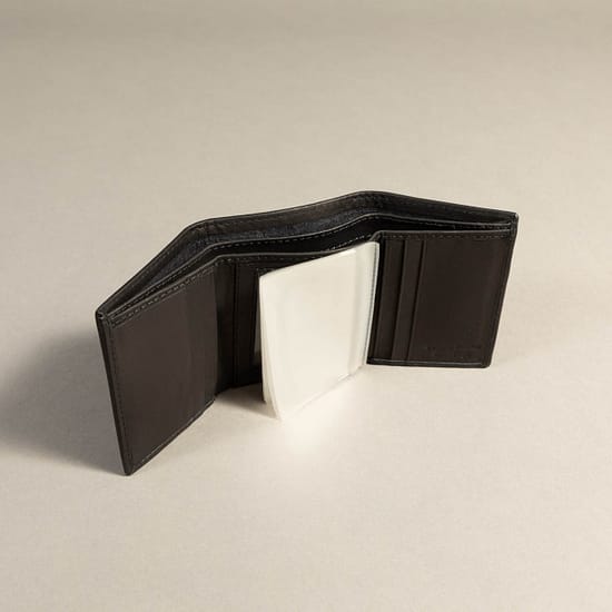 7411 - Trifold Wallet Black - Image 2