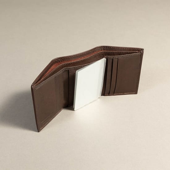 7412 - Trifold Wallet Brown - Image 2