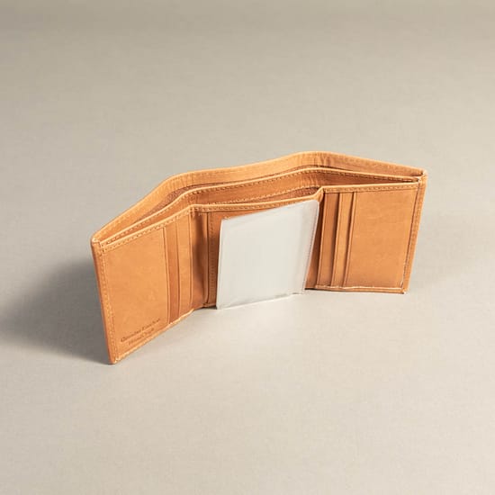 7414 - Trifold Wallet Light Brown - Image 2