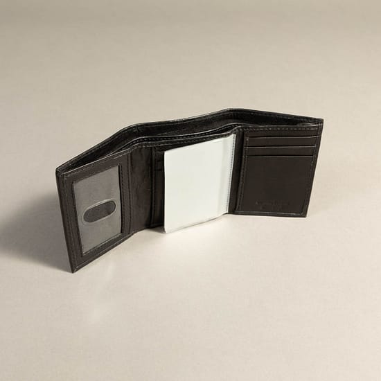 7451 - Trifold Wallet Black - Image 2