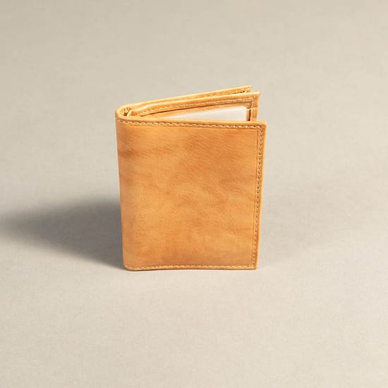 7563 - Credit Card Wallet Tan