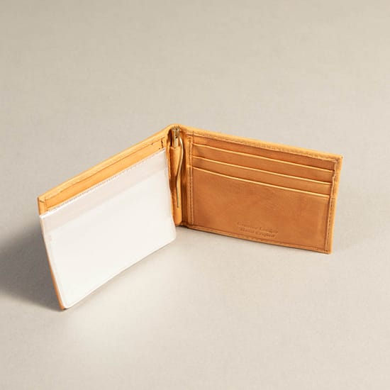 7573 - Credit Card Wallet Tan - Image 2