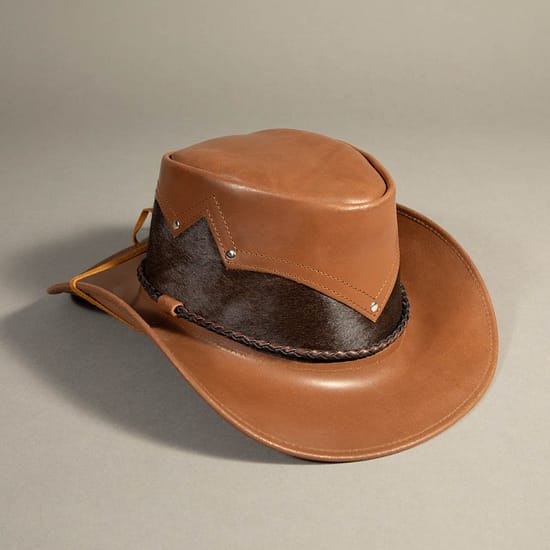 8792 - Leather Hat Camel - Image 2